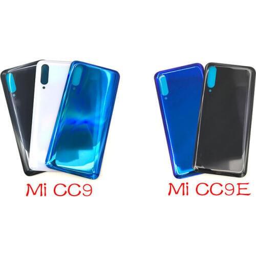 Back Door Case Battery Rear Housing Back Cover With Glue For Xiaomi Mi 8 9 9T CC9 CC9e