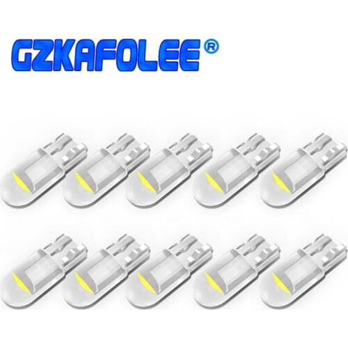 10 PCS New T10 W5W Super Bright High Quality LED Wedge Parking Bulbs Car Dome Reading Lamps WY5W 168 194 Auto Turn Side Light