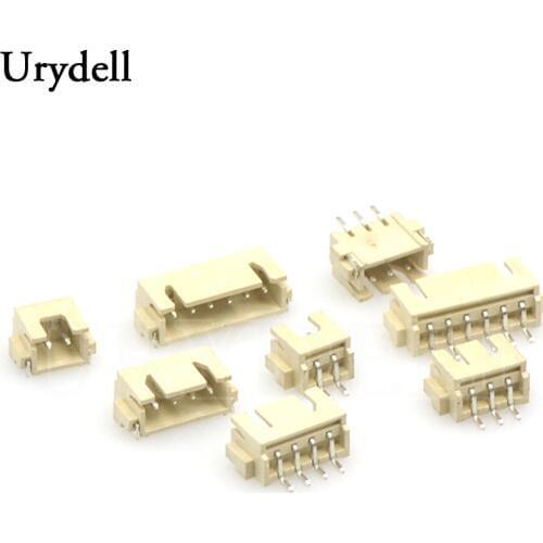10pcs/XH2.54 SMD Connectors Spacing 2.54mm 2P/3P/4P/5P/6P/8P/10P Horizontal Socket
