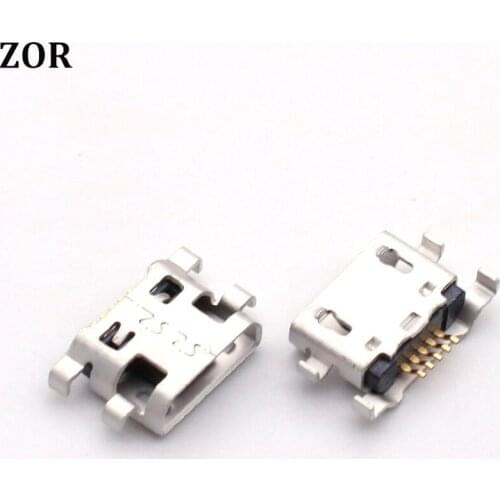 200pcs New Micro USB Charging Dock Port Socket Connector For Alcatel A5 LED 5085 5085N 5085Y 5085D