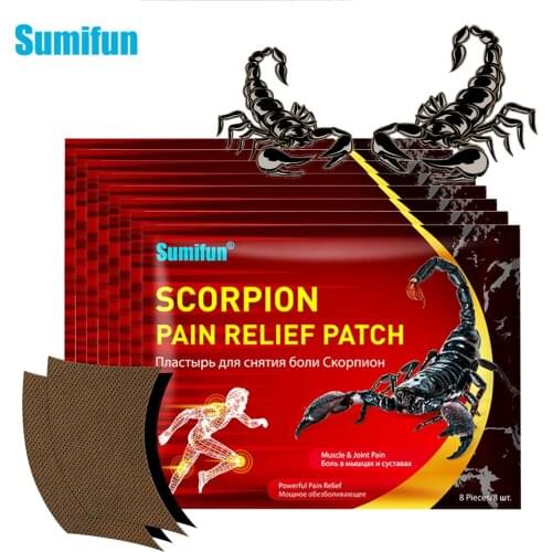 32pcs Scorpion Venom Pain Relief Patch Joint Ache Treatment Muscla Shoulder Rheumatoid Arthritis Knee Orthopddic Paster Massage