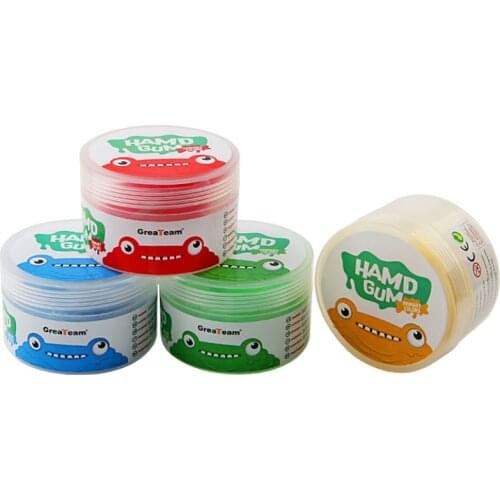 4pcs/set Fingers Hands Grip Strength Trainer Rehabilitation Slime Supplies Toys Soft Clay Light Plasticine Playdough Slime Toys