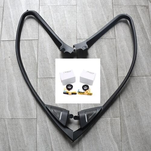 Car speaker cover for bmw F30 3 series high quality original front door loudspeaker tweeter with hole trim panel twiiter shell