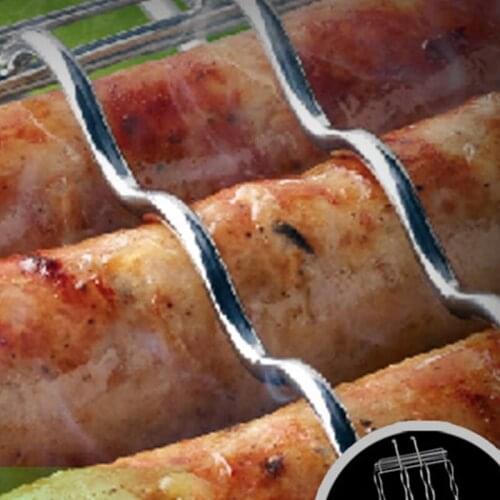 50LB Grill Basket Stainless Steel BBQ Tool Grilling Accessories Barbecue Rack