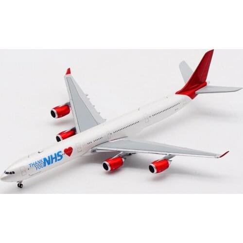 Diecast Alloy 1/400 Scale Maleth Aero Airlines A340-600 9H-EAL Aircraft Plane Model Airplanes Collectible Model Toy Decoration
