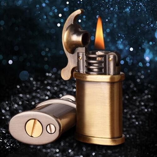 Mini Kerosene Lighter Gasoline Kitchen Candle Cigarette Lighter Dropship Suppliers Encendedores Creativos Smoking Accessories