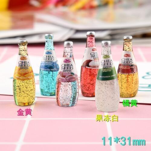 1/12 Miniature food Mini Fruit drink Model Play Doll food for Blyth, bjd,1/6 doll for Dollhouse Kitchen toys