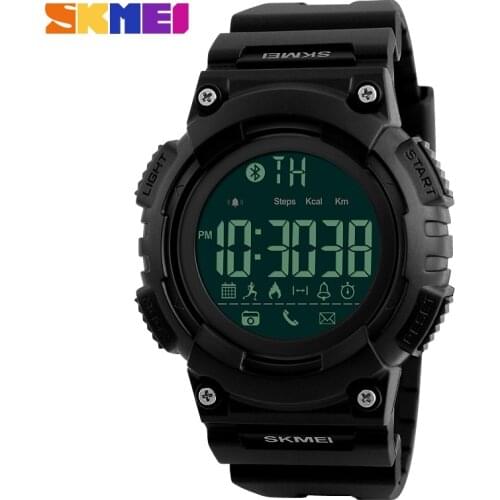 Fashion Bluetooth Smart Watch SKMEI Brand Outdoor Sports Watches Pedometer Calories Waterproof Digital Smartwatch For Men Women