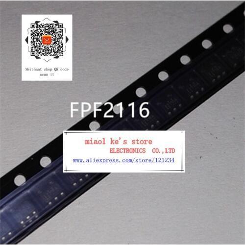 100%New original; FPF2116TR FPF2116 [P-channel 1.8V-5.5V 200mA] - IC LOAD SWITCH PROTECT SOT23-5/SC-74A/SOT-753