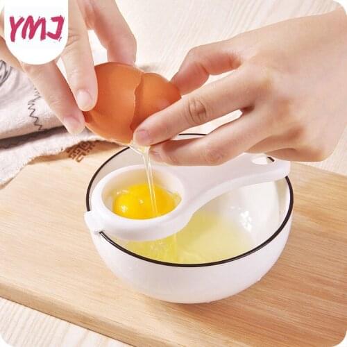 Eggs Separator Home Baking Creative Kitchen Gadget Automatically Filter Home Baked Egg Yolk Protein Egg Filter Cooking Tools
