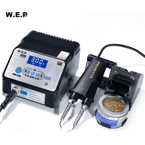WEP 938D Tweezers Soldering Station Tweezer Soldering Iron Soldering Desoldering station Hot Tweezer For Repairing