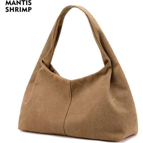 Women Bags Luxury Handbags Women Bags Designer Casual Bags for Girls Canvas Bag High Quality Fashion Hobos Simple Shoulder Bags