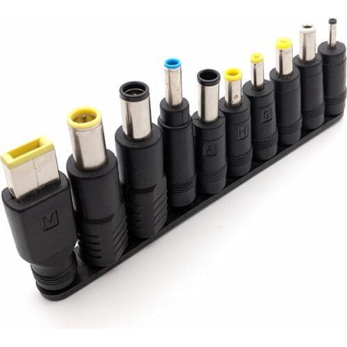 2020 .10pcs/Set 5.5x2.1mm Multi-type Male Jack for DC Plugs for AC Power Adapter Computer Cables Connectors for Notebook Laptop