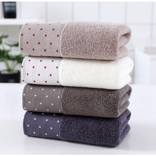 3PCS 35*75CM Pure Cotton Mens and Womens Face Towels Increase Thicker Soft Absorbent