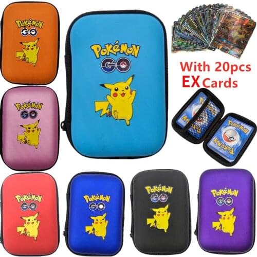 Album Pokemon 50 Capacity Cards Holder Album Notebook Hard Case Card Holder for Pokemon Pikachu Board Game Cards Book Holder