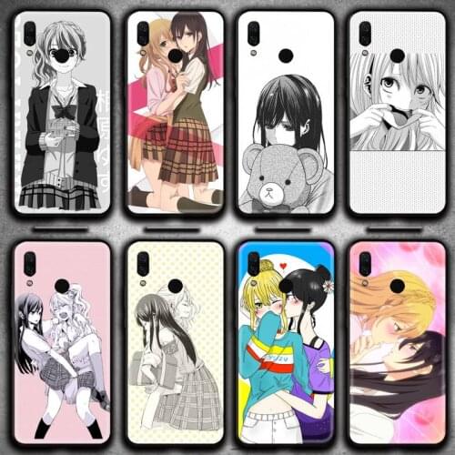 Anime lesbian Citrus Yuzu Aihara Mei Phone Cases for Huawei Y6P Y8S Y8P Y5II Y5 Y6 2019 P Smart Prime Pro