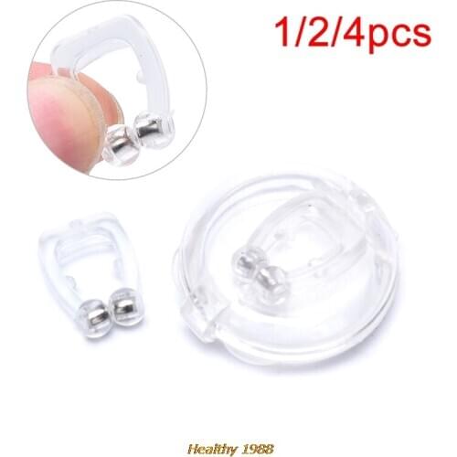 Anti Snoring Nose Clips Sleeping Anti Snoring Silicone Magnetic Nase Clip Aid Antisnoring For Sleeping Snore Stopper