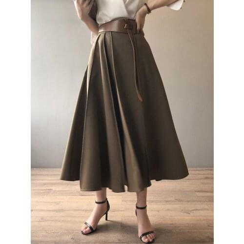 LiaoShiKeerQiaoWa Womens Autumn Skirts