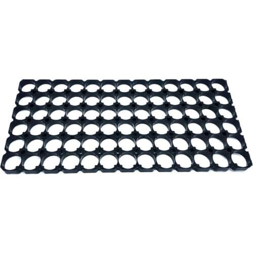 MasterFire 500pcs/lot 6*13 21700 Battery Holder Bracket Cell Safety Anti Vibration Black Plastic Brackets For 21700 Batteries