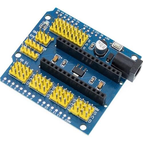 NANO I/O IO Expansion Sensor Shield Module For Arduino UNO R3 Nano V3.0 3.0 Controller Compatible Board I2C PWM Interface 3.3V