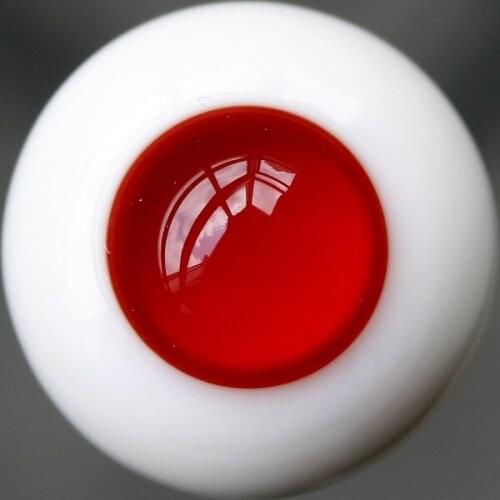 [wamami] 16mm Red No Pupil For BJD Doll Dollfie Glass Eyes Outfit