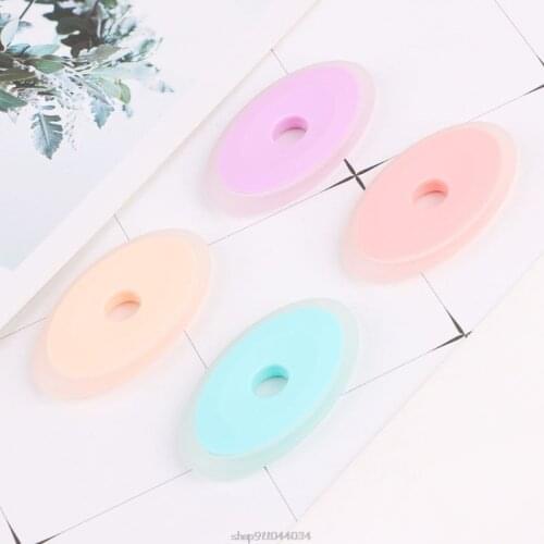 Neutral Erasable Pen Special Silicone Rubber Oval Eraser Children Students Stationery Gifts School Office Supplies Mar10 21