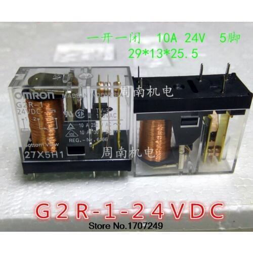 New original power relay G2R-1-DC24V 24VDC 10A 5 pin