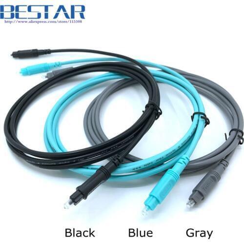 Optical Digital Audio Cable adapter Fiber Optic Toslink DVD Gold Plated Optical Cables 1m 1.5m 2m 3m 5m 8m 10m 15m 20m 25m 30m