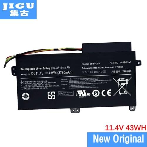 JIGU Original Battery AA-PBVN3AB For SAMSUNG NP370R4E NP450R4E NP450R5E NP450R4V NP450R5V NP470R5E NP510R5E NP370R5E NP370R5V
