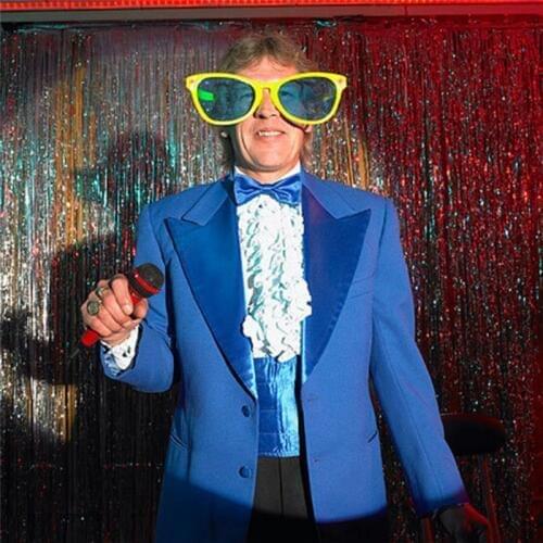 Plastic Glow Glasses Party Props Big Glasses Party Glasses Christmas Birthday Halloween Party Decoration Supplies