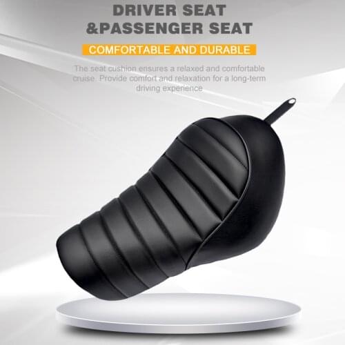 Driver Seat & Passenger Seat Fit Harley Sportster 883N Comfortable And Durable Motorcycle Cushion Racer Seat Autocycle Equipment