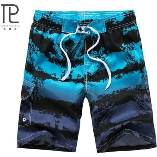 Tailor Pal Love Quick Dry Summer Casual Men Shorts Elastic Waist Beach Short Suitable for Jogging running sports and wading
