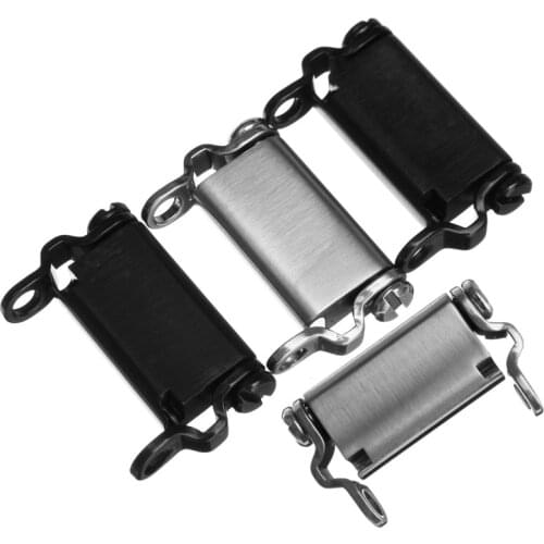 22mm Steel Watch Adapter Bracelet Buckle Strap Push Button Bracelet Link Clasp For LEATHERMAN THREAD Entourage Wearable