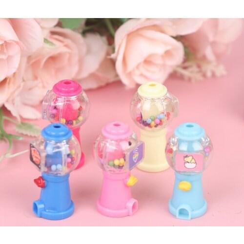 1 Pc 1:12 Dollhouse Miniature Candy Machine Egg Twisting Machine Doll House Decor Toy Random Color