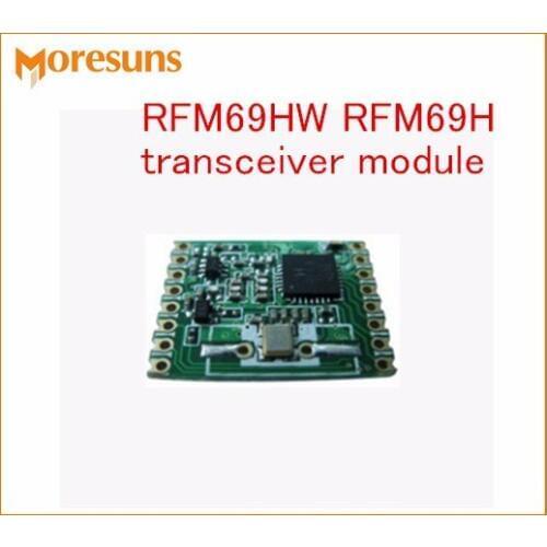 Fast Free Ship 10pcs/lot RFM69HW RFM69H transceiver module 20dBm frequency 315/433/868/915MHZ