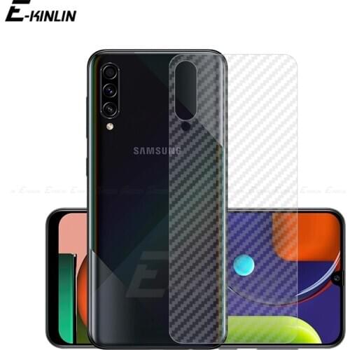 Soft Back Cover Screen Protector For Samsung Galaxy A10e A10s A30s A20e A20s A21s A70s A50s Carbon Fiber Sticker Film Not Glass