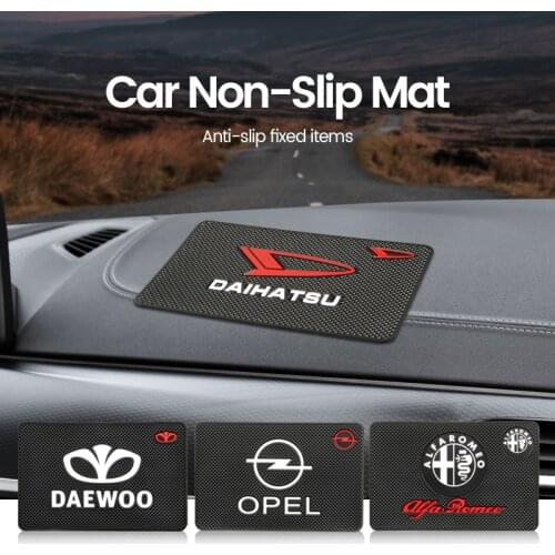 Car Ornament Auto Interior Dashboard GPS Phone Holder Non-Slip Mat Pad For Toyota Honda Nissan Suzuki Ford Peugeot Citroen Seat