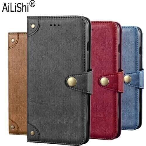 Genuine Case for Doogee N20 (Y9 Plus) Elephone A6 MAX Fly Life Geo Gionee F9 Gigaset GS195 Hotwav M6 Leather Case Wallet Flip