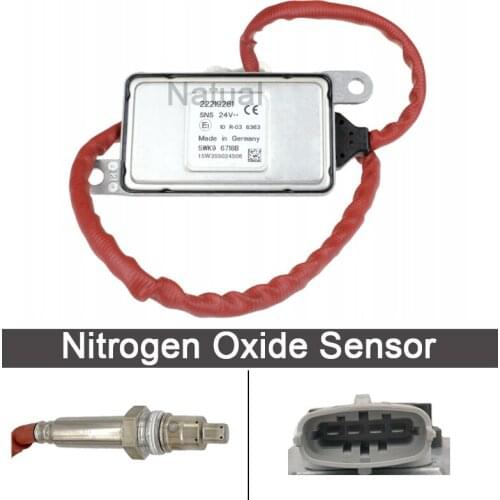 Original Nox Nitrogen Oxygen Sensor 5WK96718B 5WK9 6718B For VOLVO EURO 6 FH4 FM4 Bus Coach SNS24V 22219281