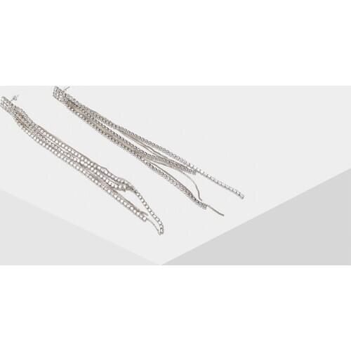 Amorita boutique Long, ladylike fringed earrings