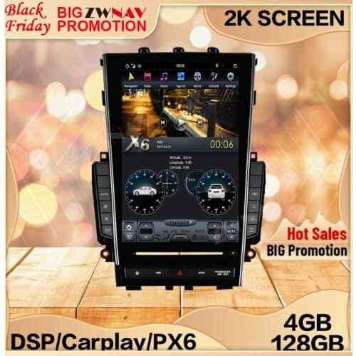 4+128G Tesla Screen For Infiniti Q50 Q50L Q60S 2015 2016 2017 2018 2019 Android Multimedia GPS Audio Recorder Radio Navi Stereo