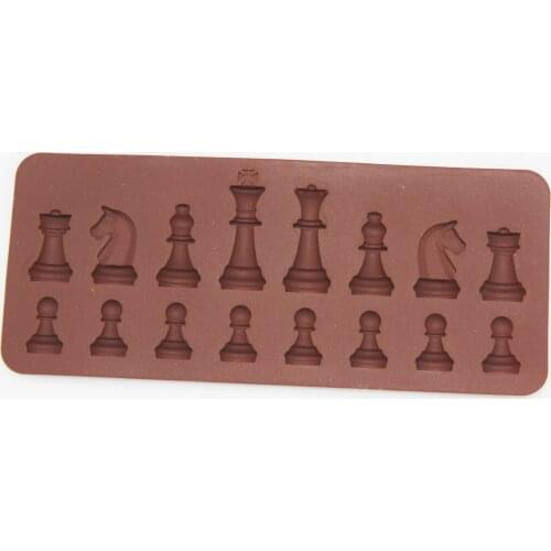DIY Cake Mold Chess Shaped Chocolate Molds Ice Cube Mould Baking Mould Silicone Mold Cake Decorating Tools Kitchen Accessories