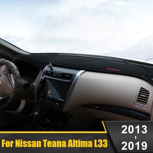 For Nissan Teana J33 Altima L33 2013 2014 2015 2016 2017 2018 2019 Car Dashboard Cover Mat Instrument Panel Carpet Accessories