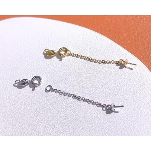 Wholesale Hot Cheap S925 Sterling Silver Pendant Necklace Bracelet Clasp 5pcs/lot