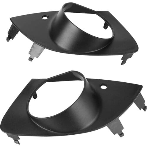 Front Fog Light Frame Trim Bumper Cover 51117142179 51117142180 Fit for -BMW E66 2006-2008