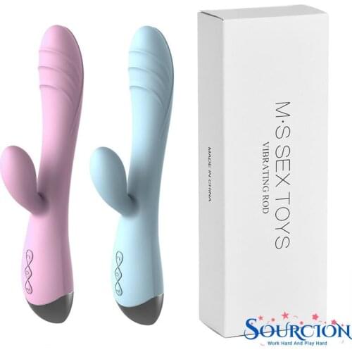 SW Hot Womens Vibrator Dildo Sex Toy Double Vibrating Stimulator Adult Vibradores Clitoral Massager Female Masturbator Vibrador