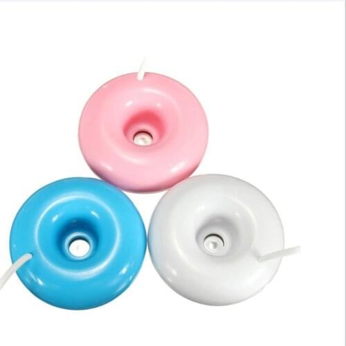 New Portable Donut Negative Ion Humidifier USB Power Supply Mini Sprayer Round Household Air Purifier Diffuser Steam