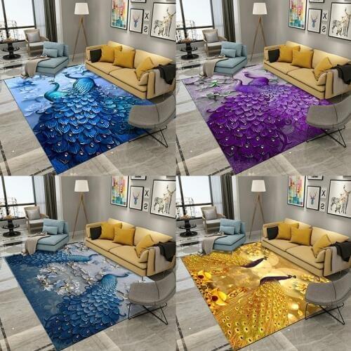 Factory direct selling thickened living room carpet floor mat study coffee table cloakroom foot mat bedside blanket doormat