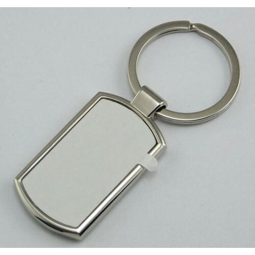 Sublimation blank metal keychains pendants gift for children can print photo picture custom design personality gift 20pcs/lot