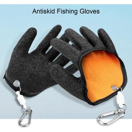 Durable 1 Pair Fashion Handling Fish Fillet Gloves 2 Colors Fishing Gloves Skin-friendly Household Accessories